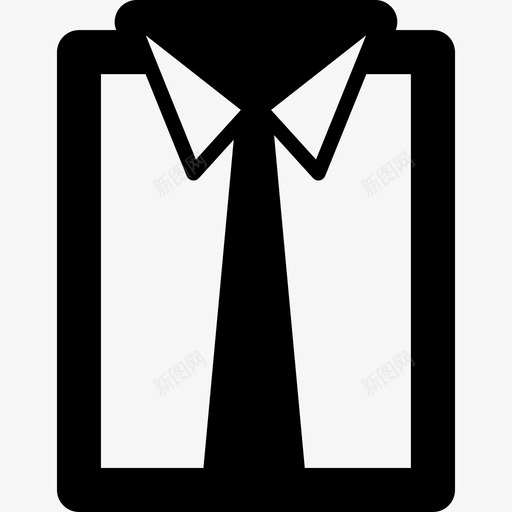 男商人服装购物图标svg_新图网 https://ixintu.com 男商人服装 购物