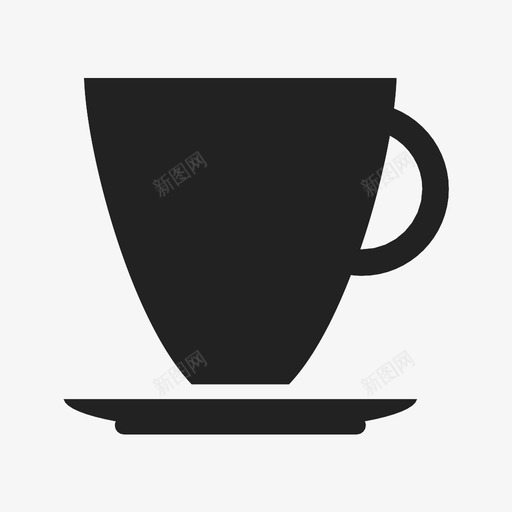 茶杯茶碟热的图标svg_新图网 https://ixintu.com 咖啡杯 易碎 热的 花式 茶杯 茶碟 陶瓷