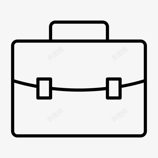 公文包套装书包图标svg_新图网 https://ixintu.com 书包 公文包 包 商务 套装 容器 文件夹 移动办公室 薄 载体 隔间