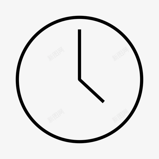 时钟支票教室图标svg_新图网 https://ixintu.com 分钟 历史 墙 小时 支票 教室 时钟 时间