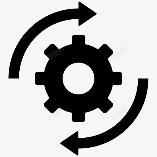 齿轮旋压齿轮用于循环图标svg_新图网 https://ixintu.com 业务集成 旋压齿轮 旋转 用于循环 硬件 进度 配置 重要部件 链条 集成 齿轮