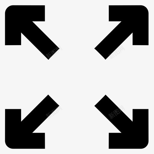 展开方形符号图标svg_新图网 https://ixintu.com 分析 单击 展开 展开屏幕 开始 打开 方形 最大化 移动 符号 调整大小