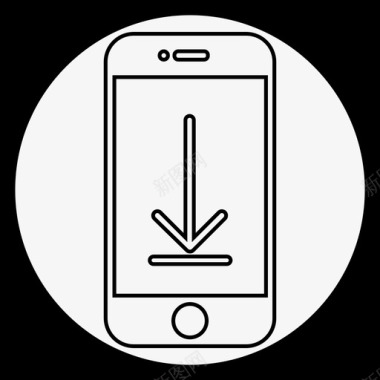 iphone白色iphoneiphone云图标图标