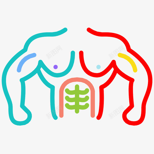 健美运动员六块腹肌肌肉图标svg_新图网 https://ixintu.com 位置 健美运动员 健身房 六块腹肌 指标 男性躯干 痛苦 肌肉 跌落