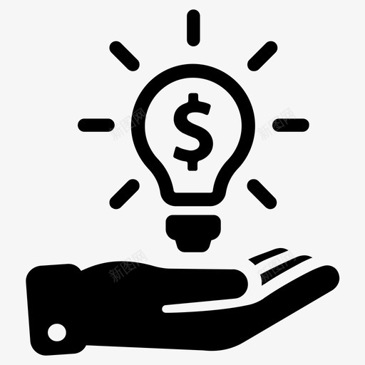 创意专利机会图标svg_新图网 https://ixintu.com 专利 创意 创新 指示 机会 标记 添加 联合 财务 转发 金钱