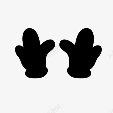 猫连指手套苏斯的灵感偶像图标图标