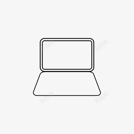 笔记本电脑电脑显示器图标svg_新图网 https://ixintu.com mac macbook pc 互联网 显示器 电脑 笔记本电脑 终端 苹果 键盘