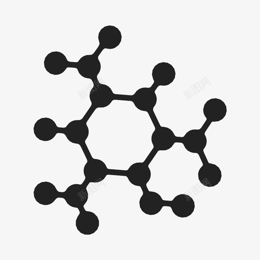 分子前进群体图标svg_新图网 https://ixintu.com 信号 分子 前进 加上 更多 科学 符号 网络 群体