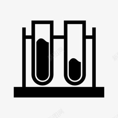 试管架实验室图形图标图标