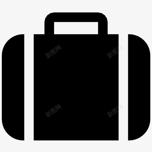 行李箱流媒体智能手机图标svg_新图网 https://ixintu.com 互联网 公文包 商务 旅行 智能手机 最新技术 流媒体 牧场 行李 行李箱