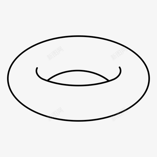圆环技术图纸形状图标svg_新图网 https://ixintu.com 三维 下一个 圆环 形状 忽略 技术图纸 指示 推迟 新鲜
