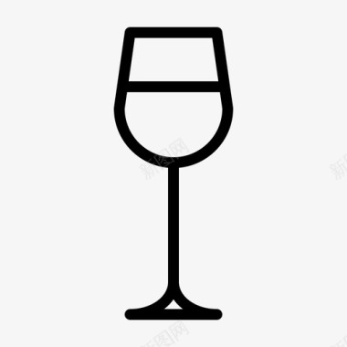 葡萄酒酒吧饮料图标图标