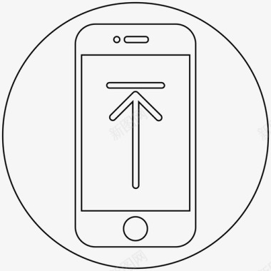 智能手机另一个云图标图标