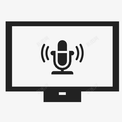 卡拉OK才艺演讲图标svg_新图网 https://ixintu.com 卡拉OK 唱歌 才艺 收音机 歌曲 演讲 计算机 语音 麦克风