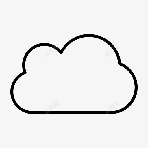 云雨云服务器图标svg_新图网 https://ixintu.com 云 卷云 存储 服务 服务器 通信瘦 雨云 风暴云