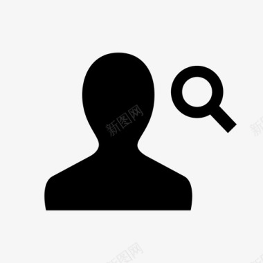 搜索帐户用户个人图标图标