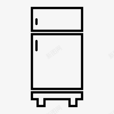 冰箱橱柜食品图标图标