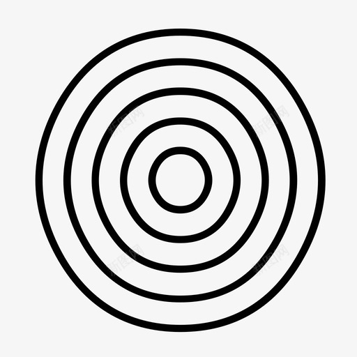 椭圆形多个标记图标svg_新图网 https://ixintu.com 催眠 几何形状 删除 同心 圆 圆形 多个 指示 标记 椭圆形 添加
