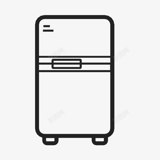 冰箱冷藏室图标svg_新图网 https://ixintu.com 冰箱冷藏室