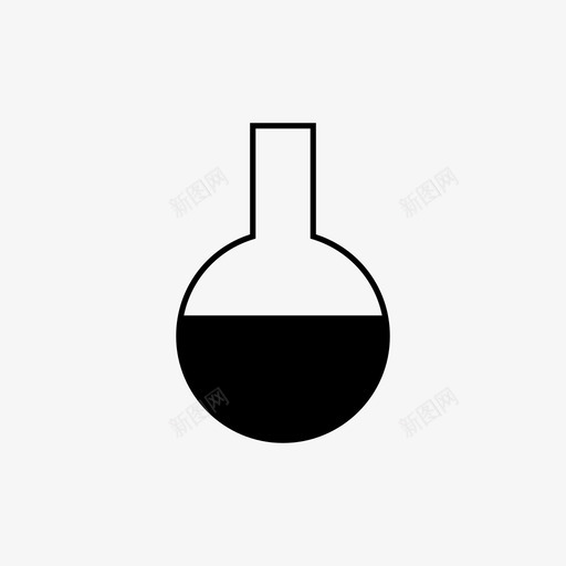 圆瓶开始符号图标svg_新图网 https://ixintu.com 化学 十二生肖 圆瓶 实验 实验室 开始 弓箭手 点击 烧杯 科学 符号