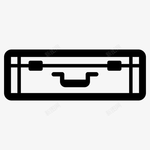 行李箱度假旅行图标svg_新图网 https://ixintu.com 十二生肖 度假 打开 文档 旅行 点击 签名 行李 行李箱