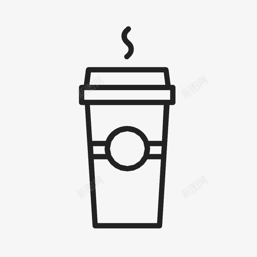 咖啡饮料早餐图标svg_新图网 https://ixintu.com 享受 冬天 咖啡 早餐 杯子 热 纸 美味 饮料