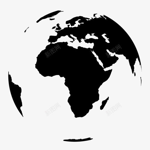 非洲乡村星球图标svg_新图网 https://ixintu.com 世界地球反转 乡村 人 国家 地图 地球 地理 星球 稀缺 非洲