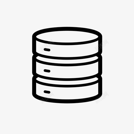 数据库存储堆栈图标svg_新图网 https://ixintu.com sql 关系 内存 列 堆栈 存储 数据库 行 表