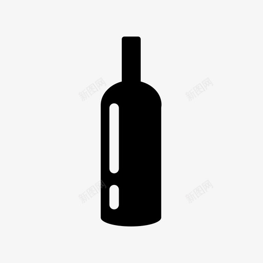 酒瓶白葡萄酒红酒图标svg_新图网 https://ixintu.com 梅洛 波尔图 白葡萄酒 红酒 茶色 起泡酒 酒瓶 酒精 饮料 香槟