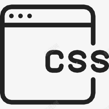 css编程开发图标图标
