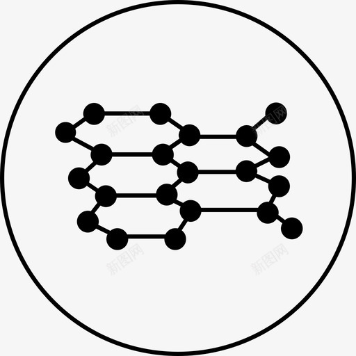 分子结构科学质子图标svg_新图网 https://ixintu.com dna 分子结构 原子 显微镜 模型 科学 科学和研究圆形固体 粒子 质子