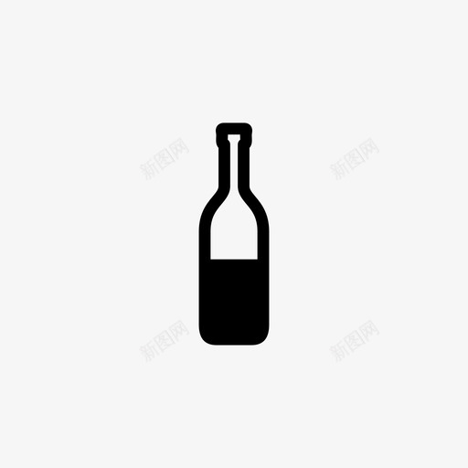 酒瓶水壶玻璃杯图标svg_新图网 https://ixintu.com 容器 水壶 烧瓶 玻璃杯 酒瓶 食品容器