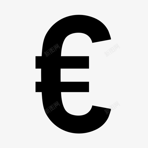 欧元符号英国支付图标svg_新图网 https://ixintu.com 兑换 国家 支付 欧元 欧元符号 英国 货币 金融