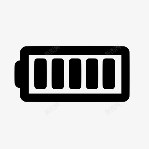 电池物品充电图标svg_新图网 https://ixintu.com 充电 材料 物品 电 电池 电火花 电能
