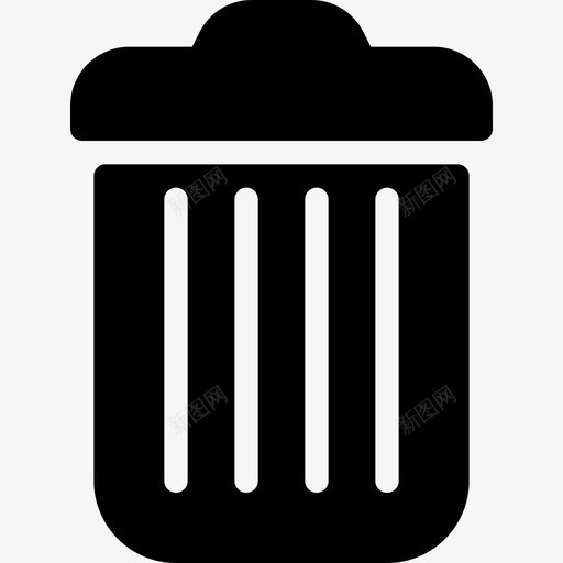 垃圾桶展示件办公室图标svg_新图网 https://ixintu.com 办公室 办公室实心图标 垃圾 垃圾桶 垃圾箱 展示件 材料 物品