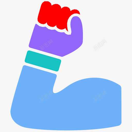 二头肌手臂兄弟情谊图标svg_新图网 https://ixintu.com 二头肌 健身房 兄弟情谊 力量 团结 手臂 拳头 肌肉