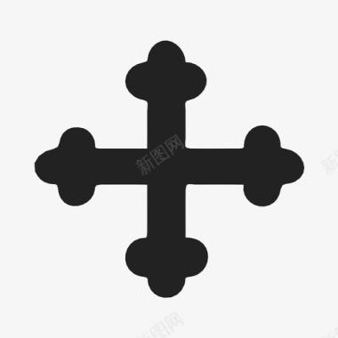十字架祝福天主教图标图标