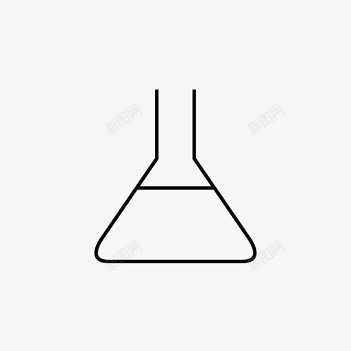 锥形烧瓶信息实验图标svg_新图网 https://ixintu.com 信息 分析 化学 图形 实验 实验室 数据 文件 烧杯 科学 锥形烧瓶