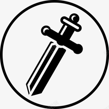 剑骑士刀图标图标