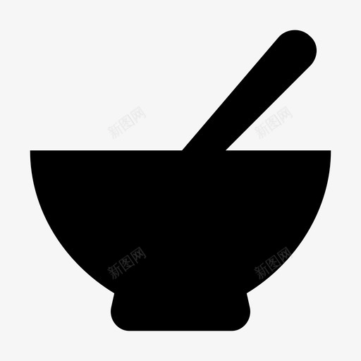 碗汤派图标svg_新图网 https://ixintu.com 代 形成 时尚 杰作 汤 汤碗 派 热汤 碗 酒店服务材料设计图标 食物碗 餐
