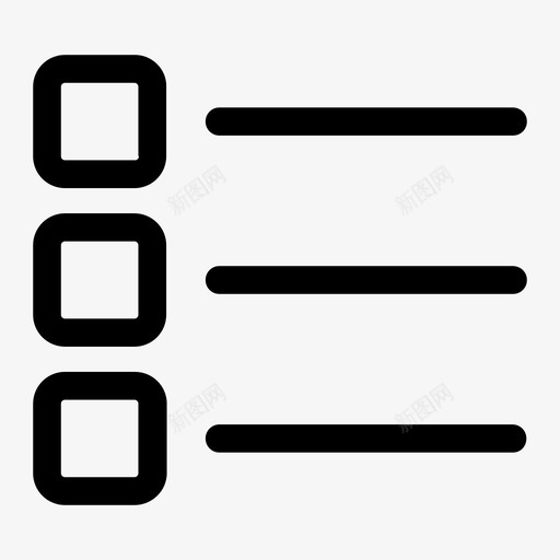 列表视图待办事项已售出图标svg_新图网 https://ixintu.com ui 保留 列表视图 否 已售出 待办事项 核对表 粗体 行图标 金色