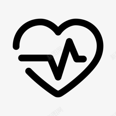 脉搏心脏病医生图标图标
