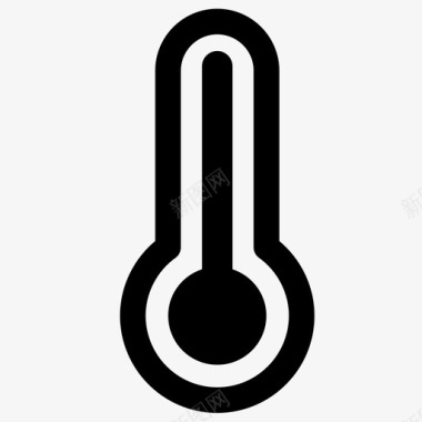 温度计运输工具温度图标图标