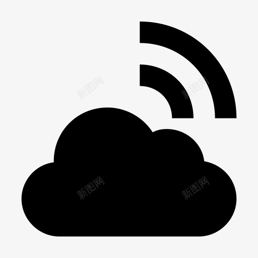 云wifi无线网络无线保真图标svg_新图网 https://ixintu.com wifis wifi云 wifi区域 云 云wifi 云数据技术材料设计图标 云网络 无线保真 无线网络