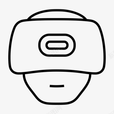 虚拟现实护目镜虚拟现实oculusrift图标图标
