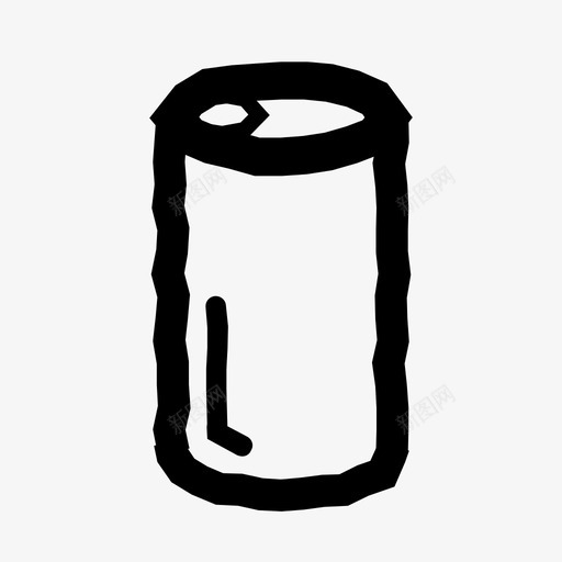 罐打开图形图标svg_新图网 https://ixintu.com 十二生肖 占星术 啤酒罐 图形 打开 点击 罐 苏美尔 酒精 饮料