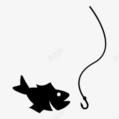 钓鱼鲈鱼鱼图标图标