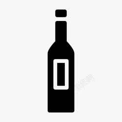 鸡尾酒标签呜呜声餐厅酒廊图标高清图片