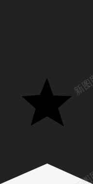 书签签名书签丝带图标图标
