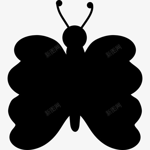 对称的蝴蝶形状从顶部看形状蝴蝶图标svg_新图网 https://ixintu.com 对称的蝴蝶形状从顶部看 形状 蝴蝶